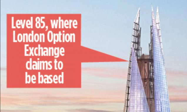 TONY HETHERINGTON: Options firm at The Shard is tall story