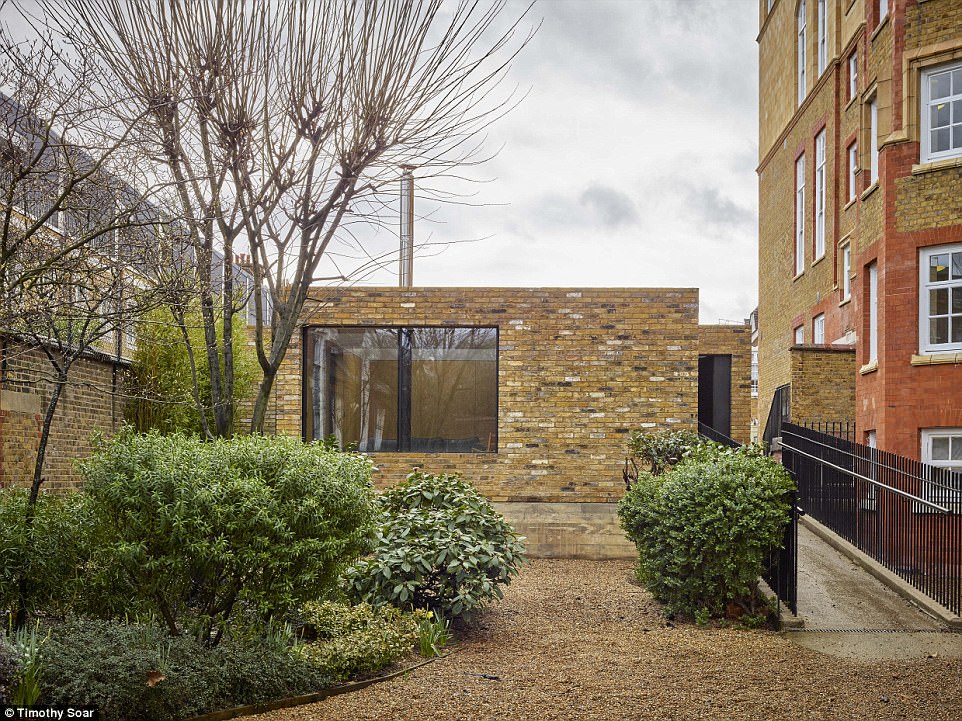 Minimalist magic: The unique property was praised for the design by RIBA judges for its expert craftsmanship and they remarked that the 'quality of the polished concrete was some of the best they’d ever seen'