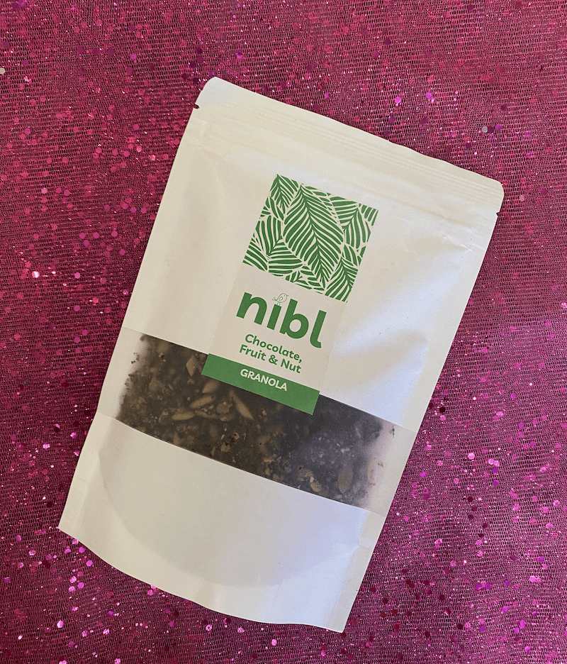 Going loco for local: Nibl’s chocolate granola makes for a decadent snack