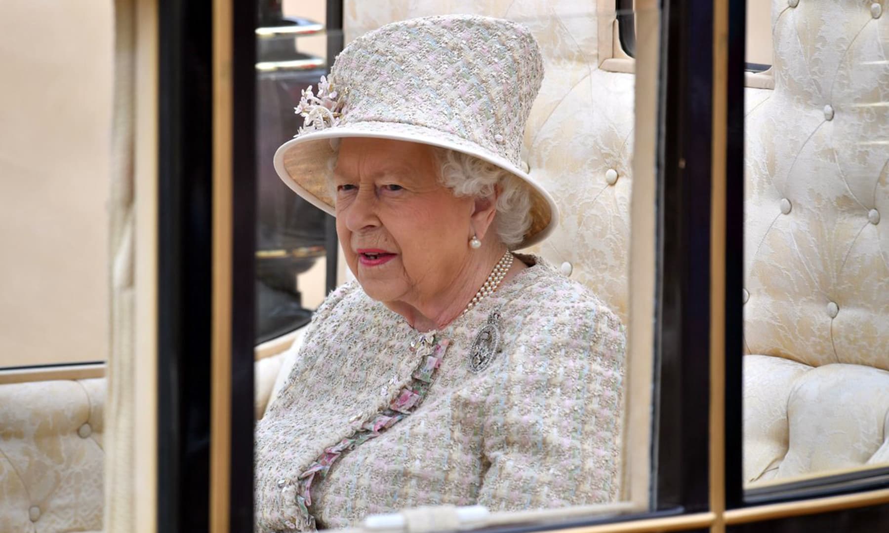 The Queen headed back to Buckingham Palace. — Photo courtesy @RoyalFamily