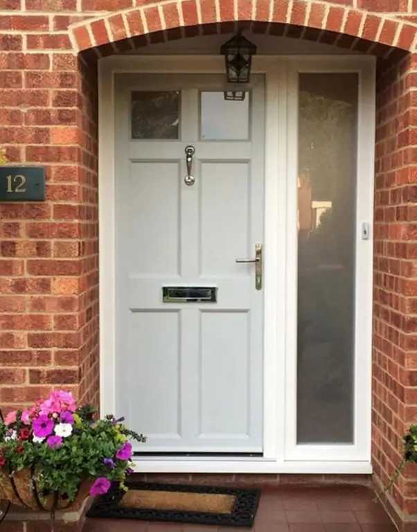 PVC front door: description, types and designs, selection tips, photos and reviews