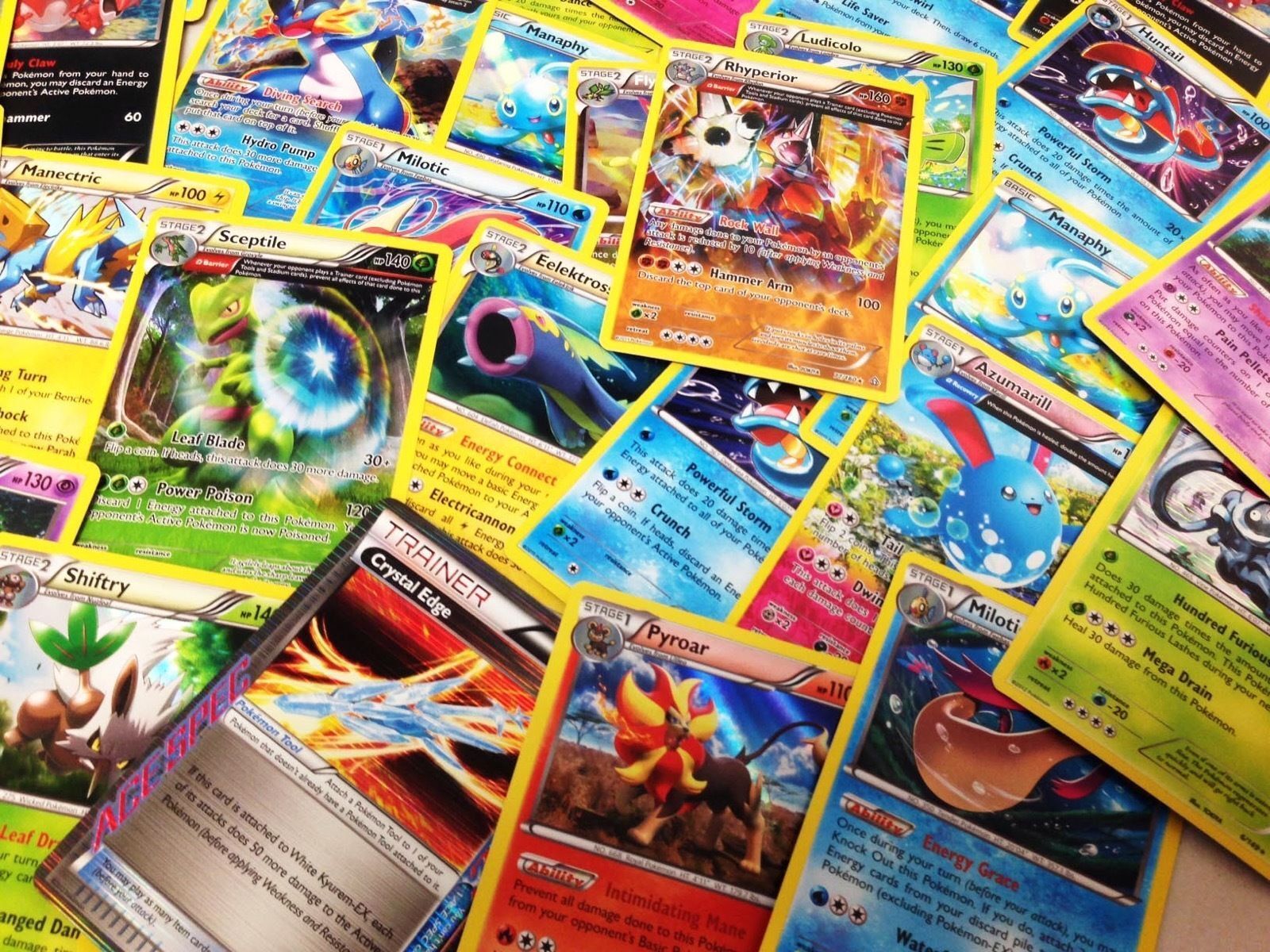 Pokemon Cards Types Of Rare