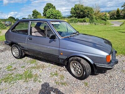 Mk2 Ford Fiesta 1.4 Ghia 1987 classic retro project rarenot xr2