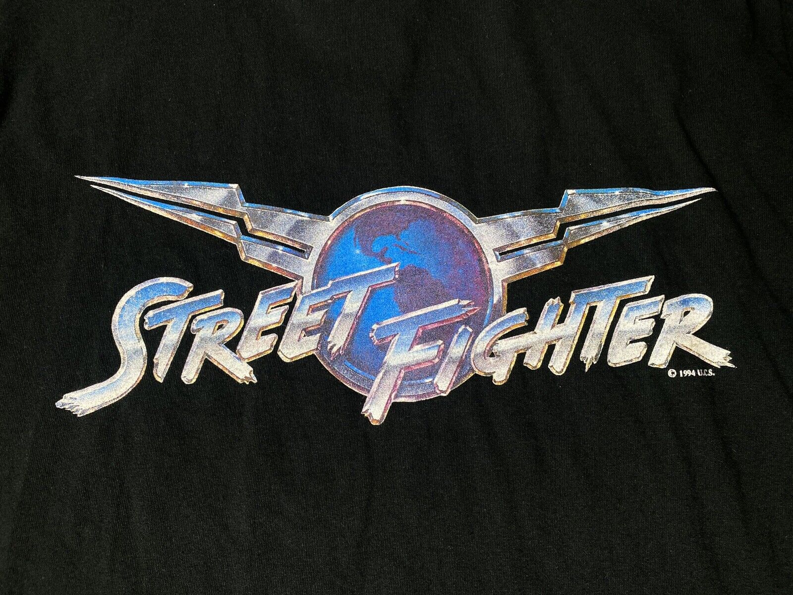 1994 Vtg Street Fighter The Movie Long Sleeve Shi… - image 3