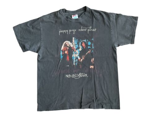 Vintage Robert Plant Jimmy Page No Quarter World … - image 1