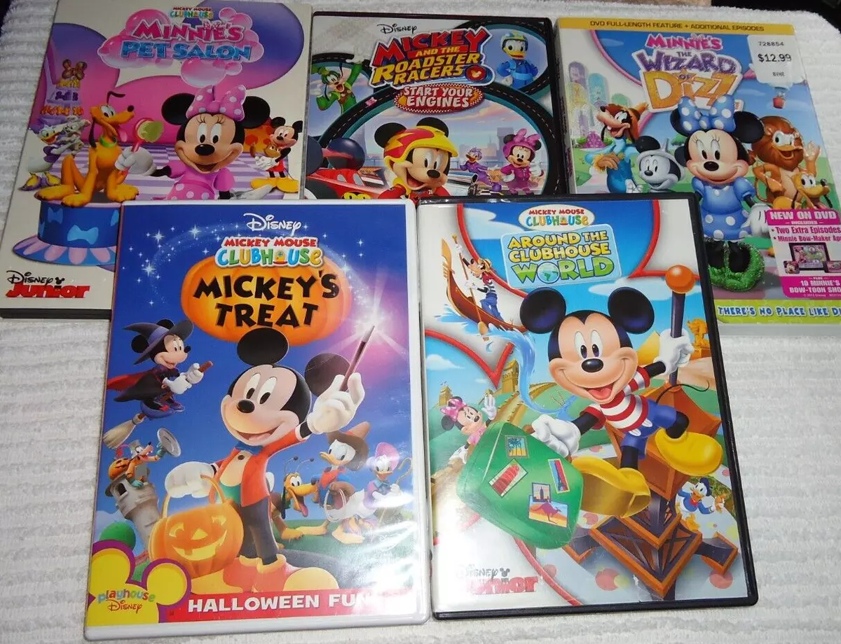 Mickey Mouse Clubhouse DVD Toddles Adventure, Party, Minnie, 46% OFF