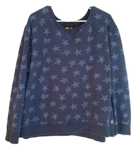 WOMANS SWEATSHIRT ~ LIFE IS GOOD~ STARS