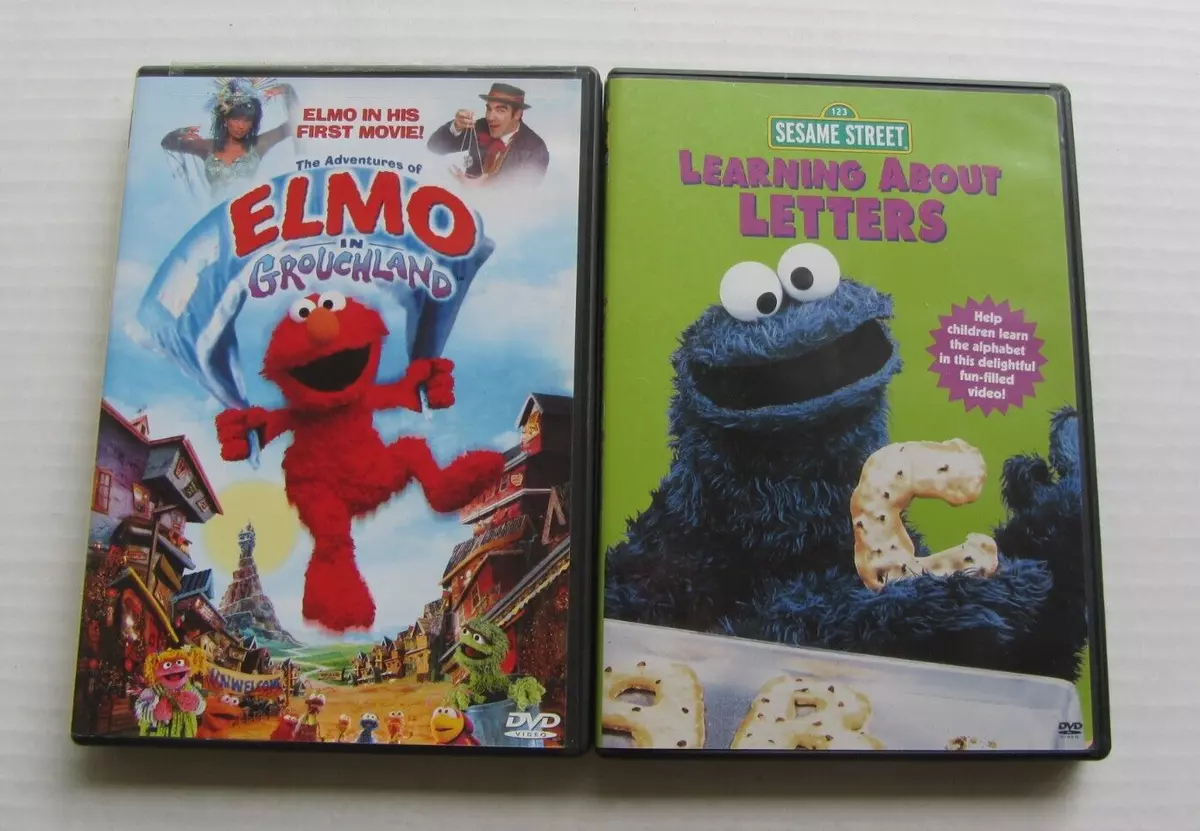 Sesame Street Learning About Letters Dvd Ebay