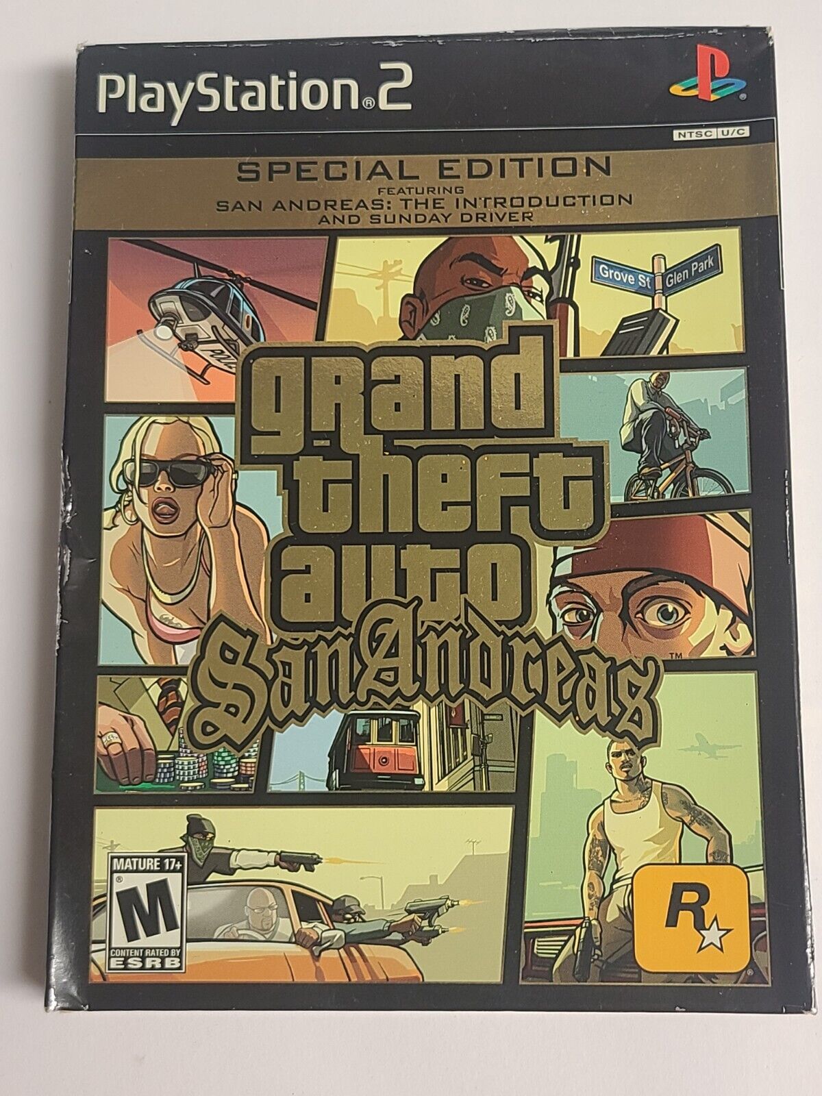 INCOMPLETE Grand Theft Auto: San Andreas Special Edition PS2 Sony ...