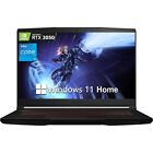 MSI GF63 Thin 11UC 15.6" FHD i5-11400H 16GB 512GB SSD NVIDIA GeForce GTX3050 W11