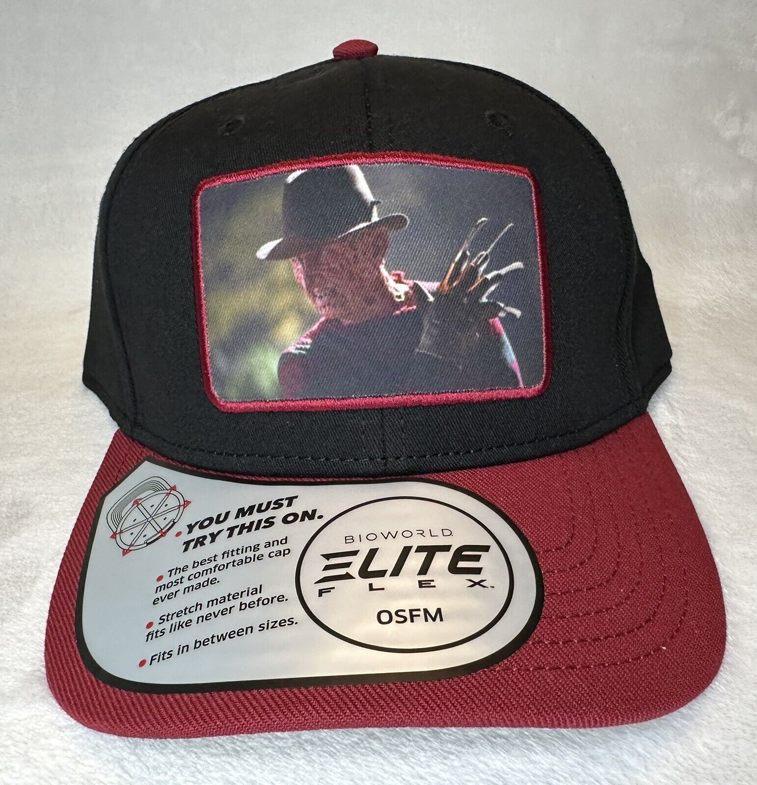 A Nightmare On Elm Street Snapback Hat Cap Horror Freddy Krueger ...