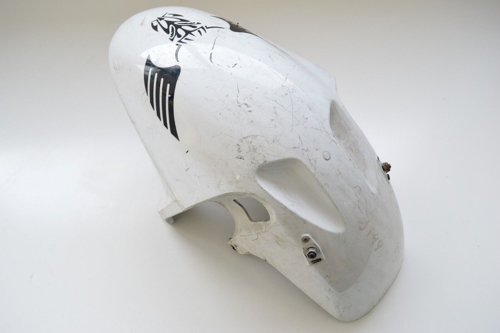 2001 HONDA CBR 929RR FIREBLADE FRONT MUDGUARD FENDER WHITE 61100-MCJA ...