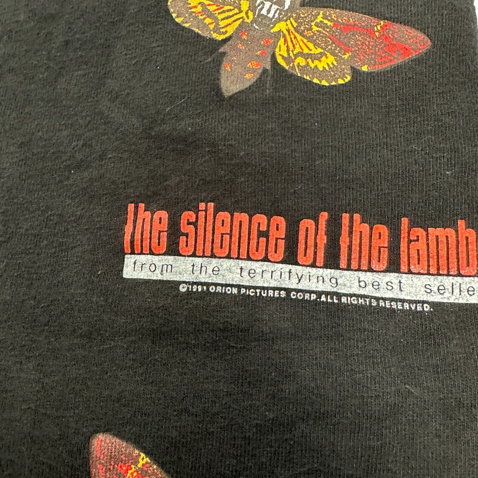 Vintage 1991 SILENCE OF THE LAMBS Promo Tee Shirt… - image 5