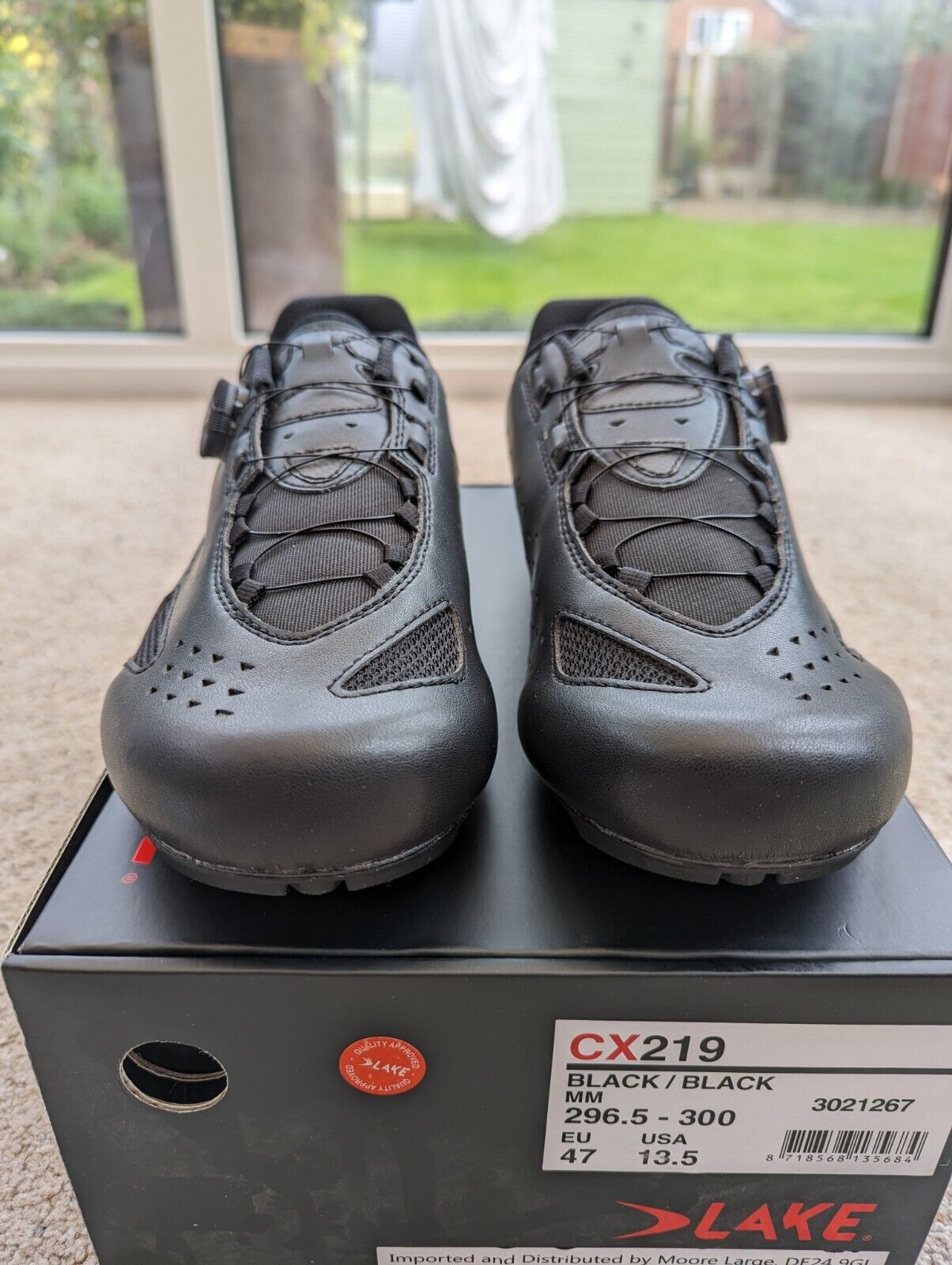 Lake CX219 Road Cycling Shoes, Carbon Sole, EU47 | eBay