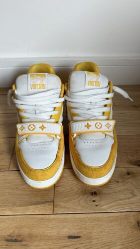 Louis Vuitton LV Monogram White And Yellow Trainer