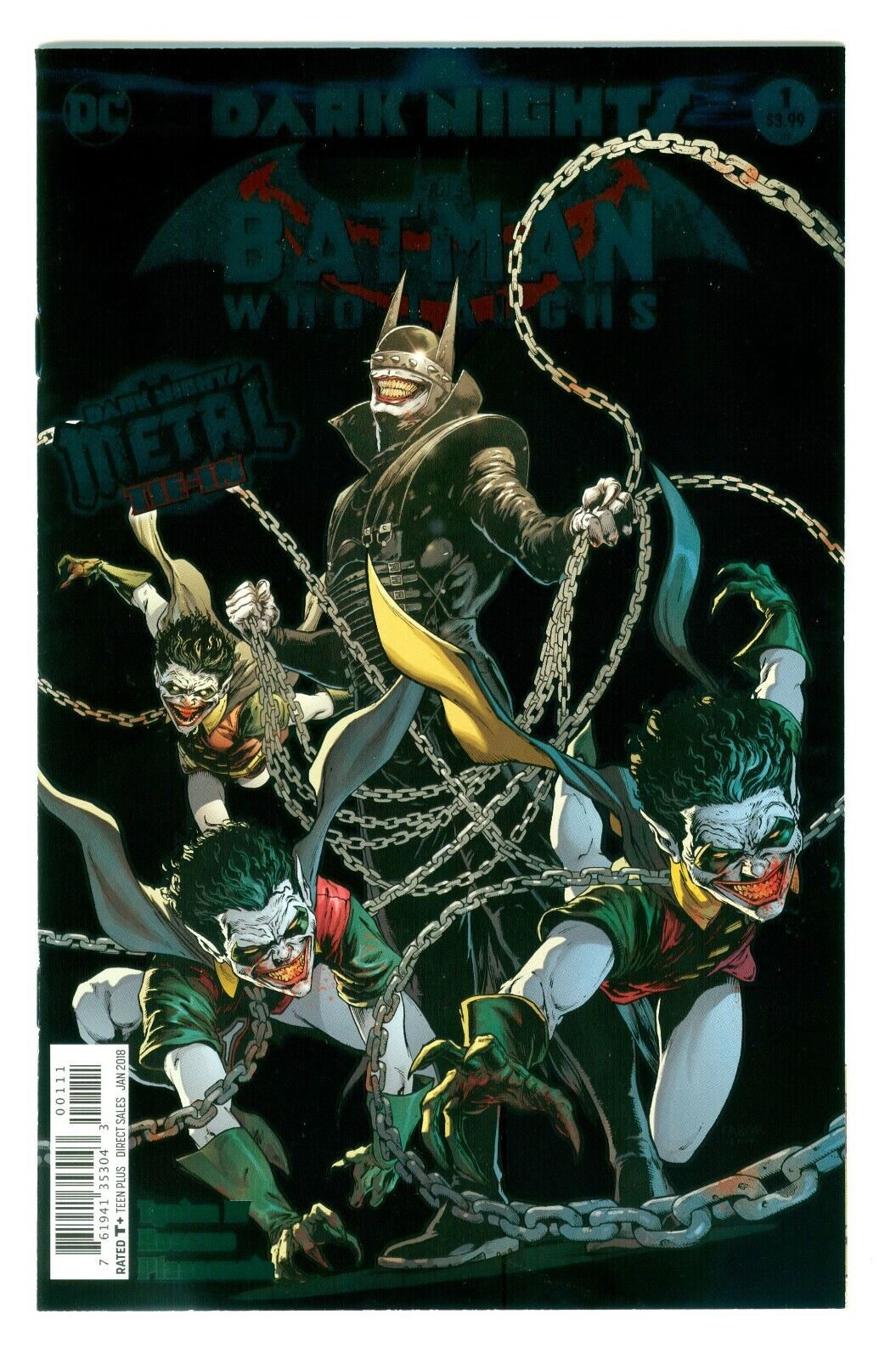 BATMAN WHO LAUGHS Vol. 1 #1(1st;1/18)ORIGIN/EARLY APP.(FOIL)RED DEATH(RARE)!!  | eBay