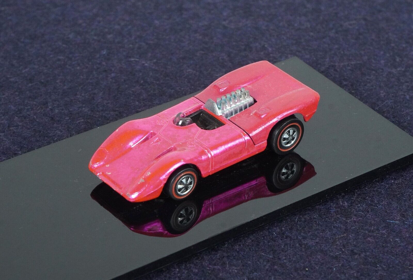 Very Rare Vintage Hot Wheels Redline Ferrari 312 P in Hot Pink- Nice ...