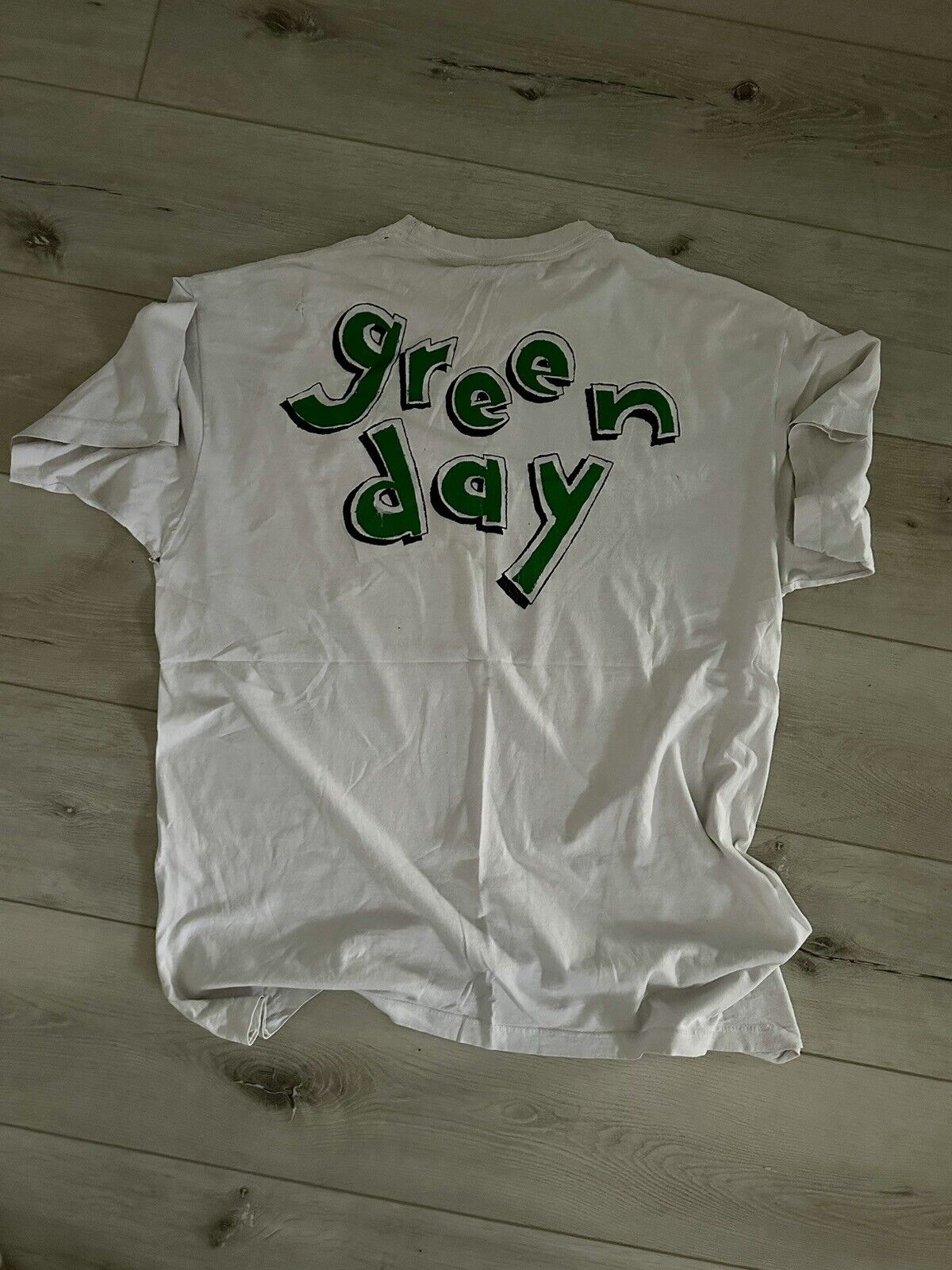 Vintage Green Day Dookie Dog Shirt Mens XL  1994 … - image 5