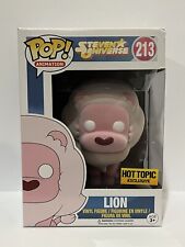 Steven Universe Lion Funko Pop #213 Hot Topic Exclusive Flocked Vaulted 2017