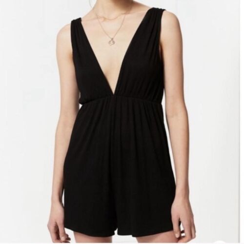 Urban Outfitters Deep V-neck Romper - image 1