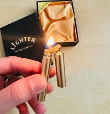 Windproof Brass Kerosene Lighter - Vintage Brass Stick Lighter for Outdoor