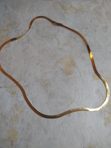 Napier Gold Tone Chain Necklace Vintage