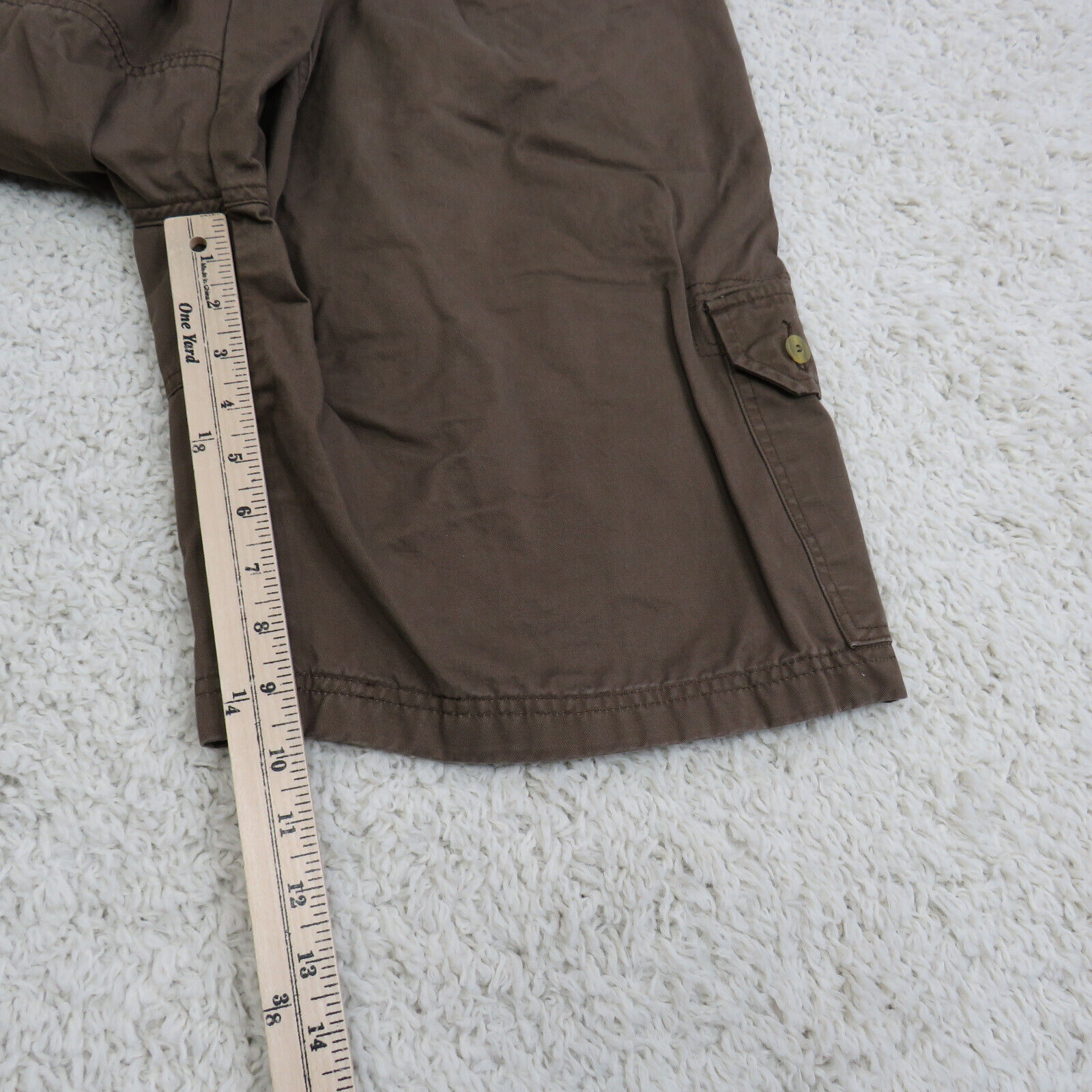 John Henry Cargo Shorts Mens 40 Brown Casual Outd… - image 8