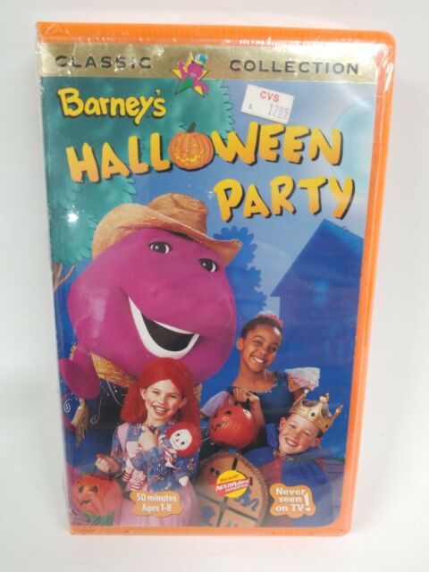 Barney - Barneys Halloween Party (VHS, 1998) for sale online | eBay