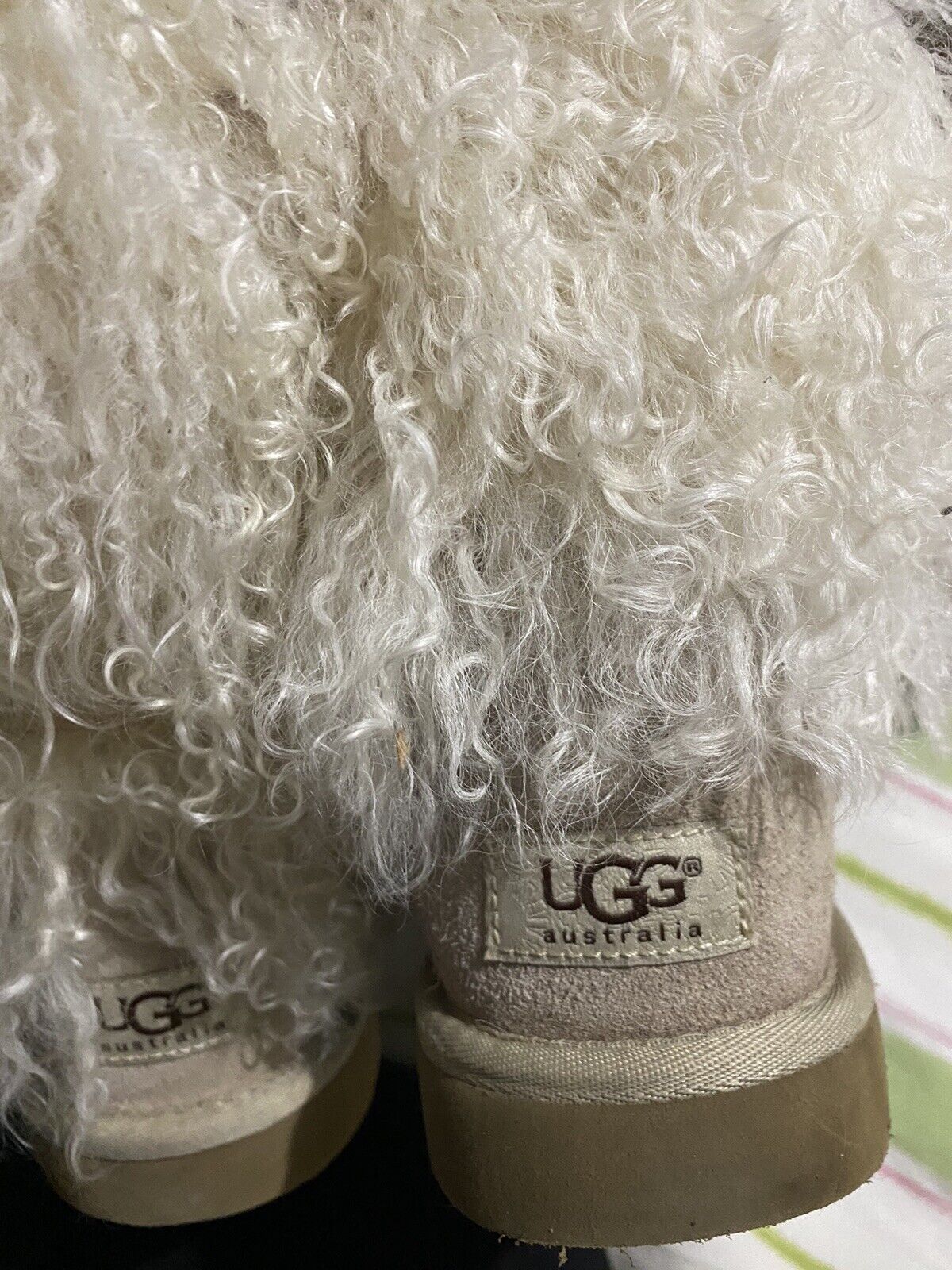 MONGOLIAN UGG  BOOTS SIZE 8 - image 3