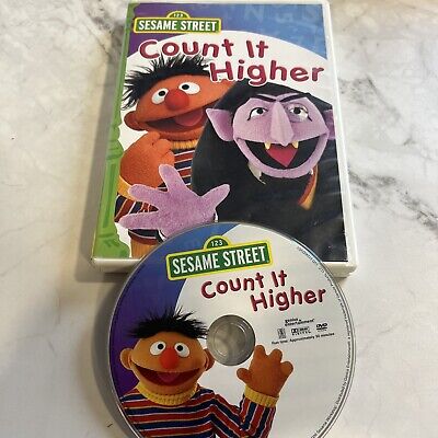 Sesame Street - Count It Higher: Great Music Videos (DVD, 2005) Fast ...