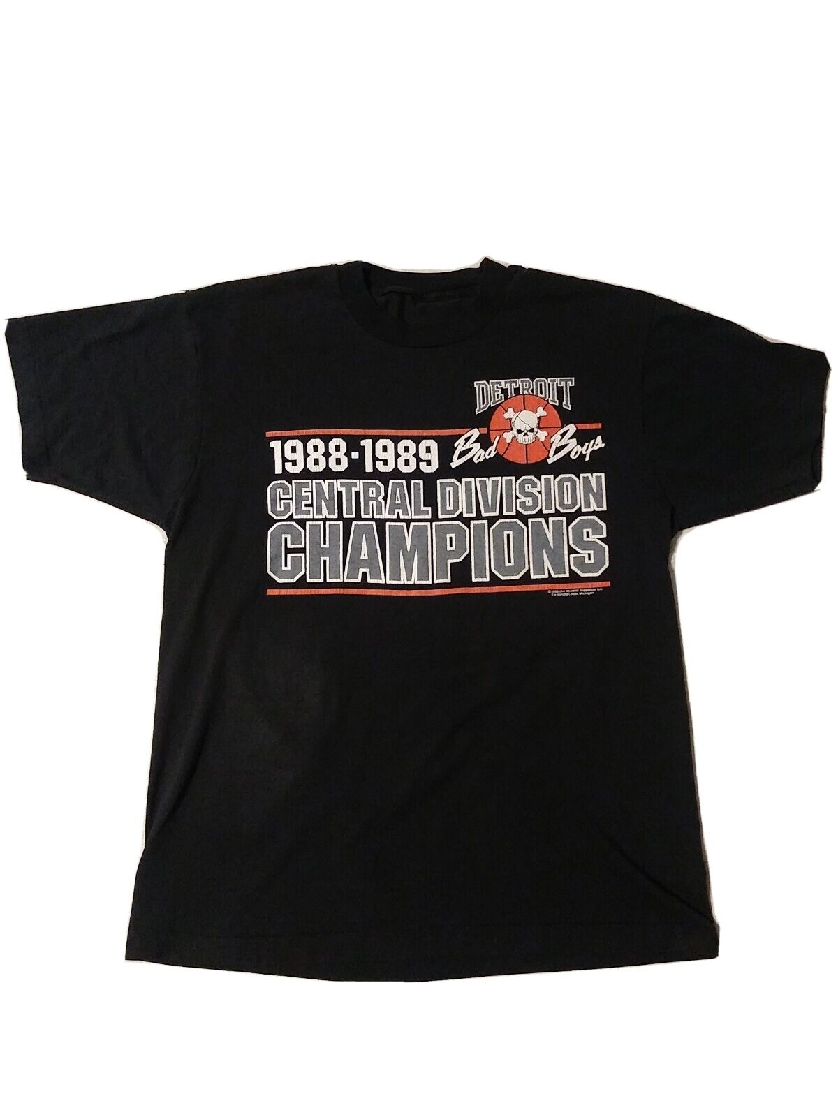 Vintage 1989 Detroit Bad Boys Division Champions … - image 1