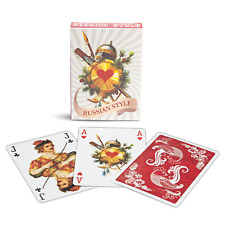 Da Brigh Russian Style Playing Cards Deck (Red)