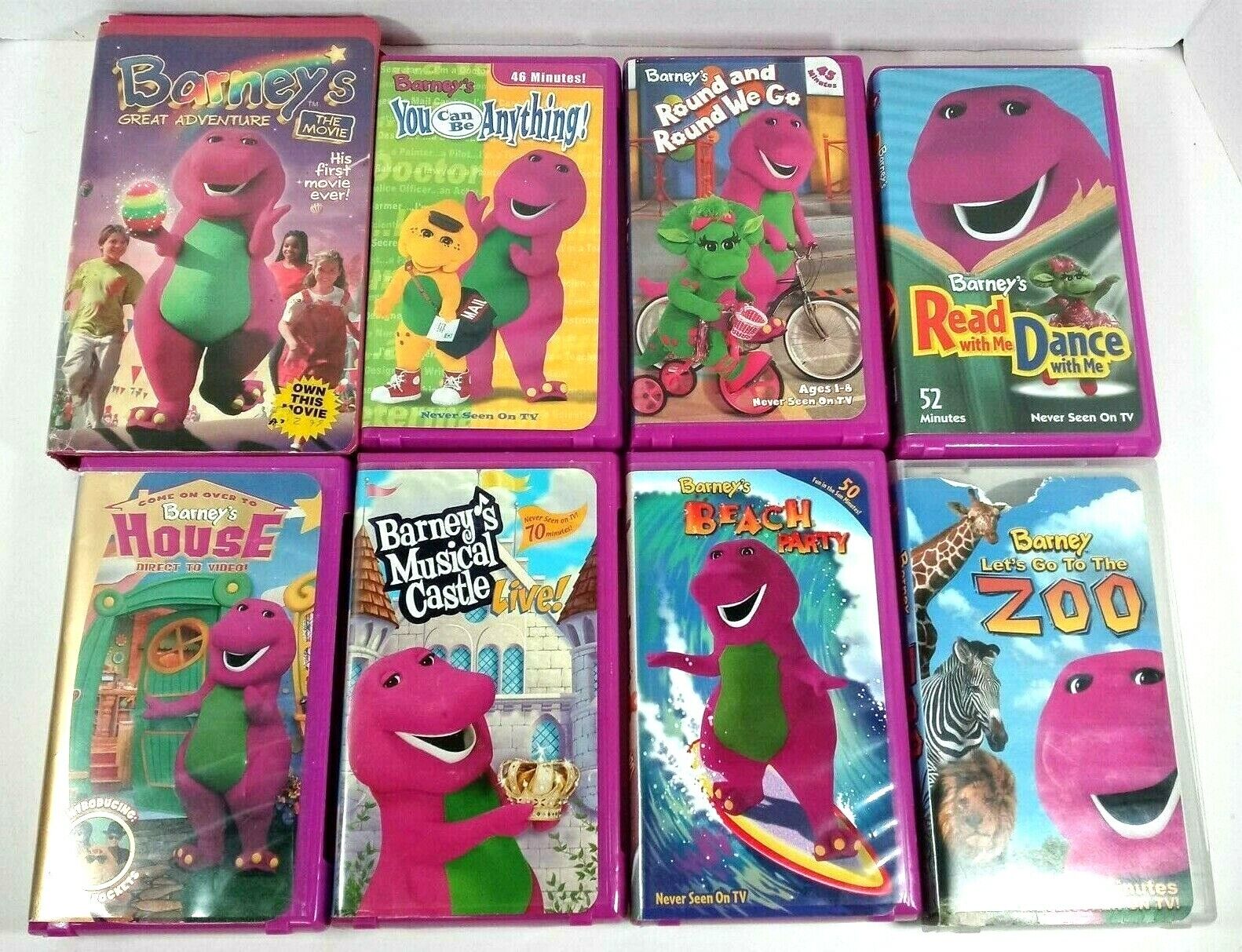 Lot Of Barney Vhs Tapes Barney And Friends Vintage Lot Barney Vhs The ...