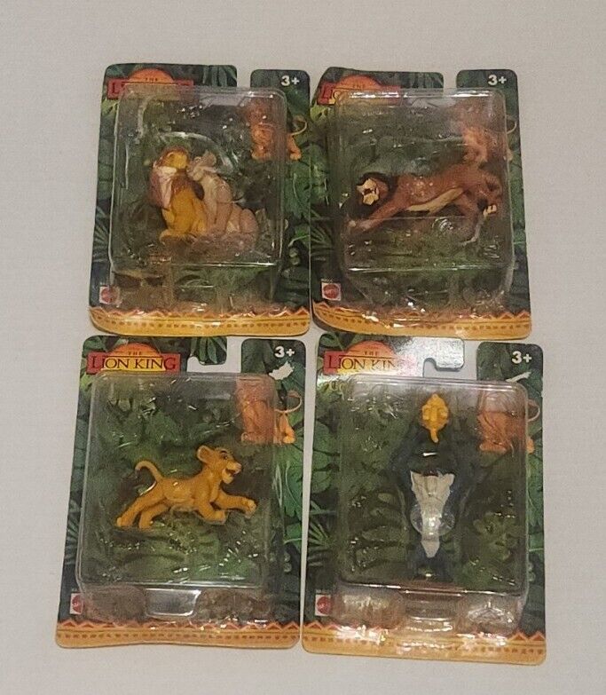 2001 Disney The Lion King Collectibles Figures Nala Simba Rafiki Simba ...