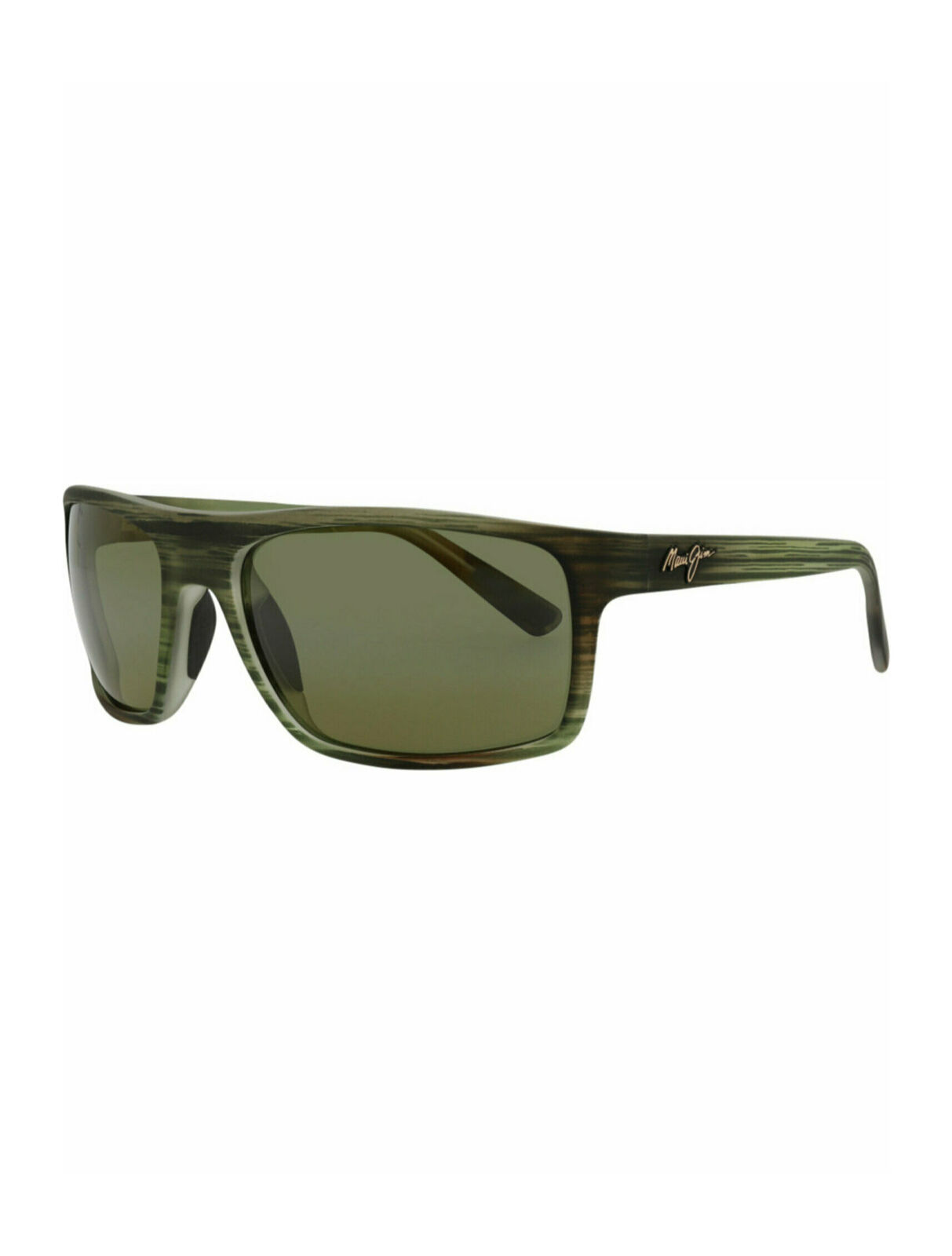 Maui Jim Unisex Shield/Wrap Green Green Green Fas… - image 2