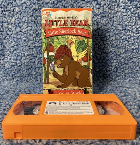 Little Bear: Little Sherlock Bear VHS 2001 Orange Tape Nick Jr Kids ...