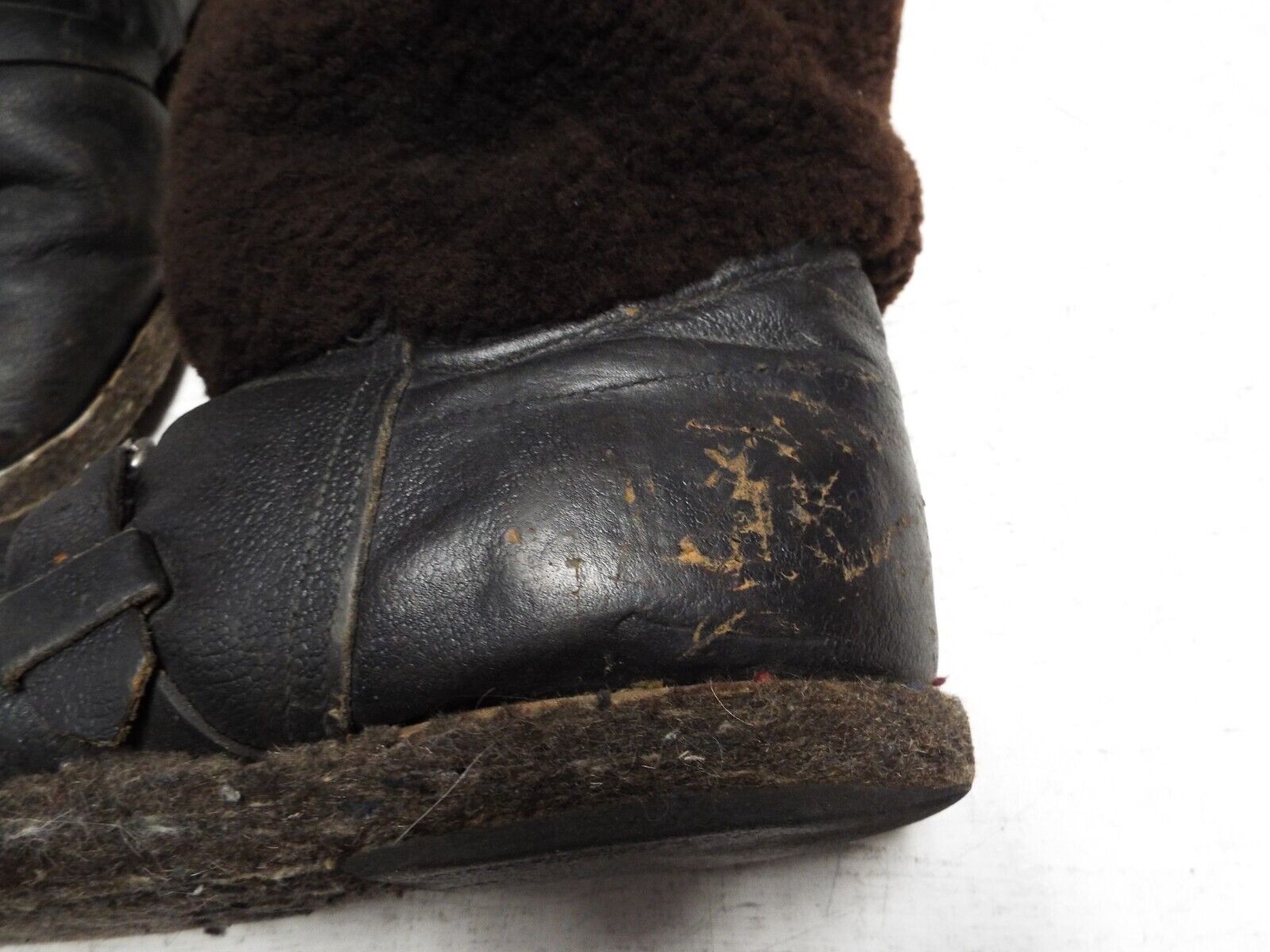 Soviet Russian wwll air force fur boots - image 7