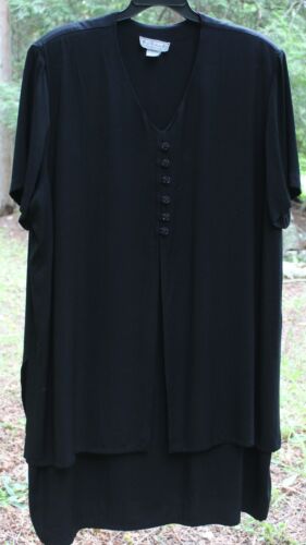 Meryl Fashions LTD  Black Dress size 26W