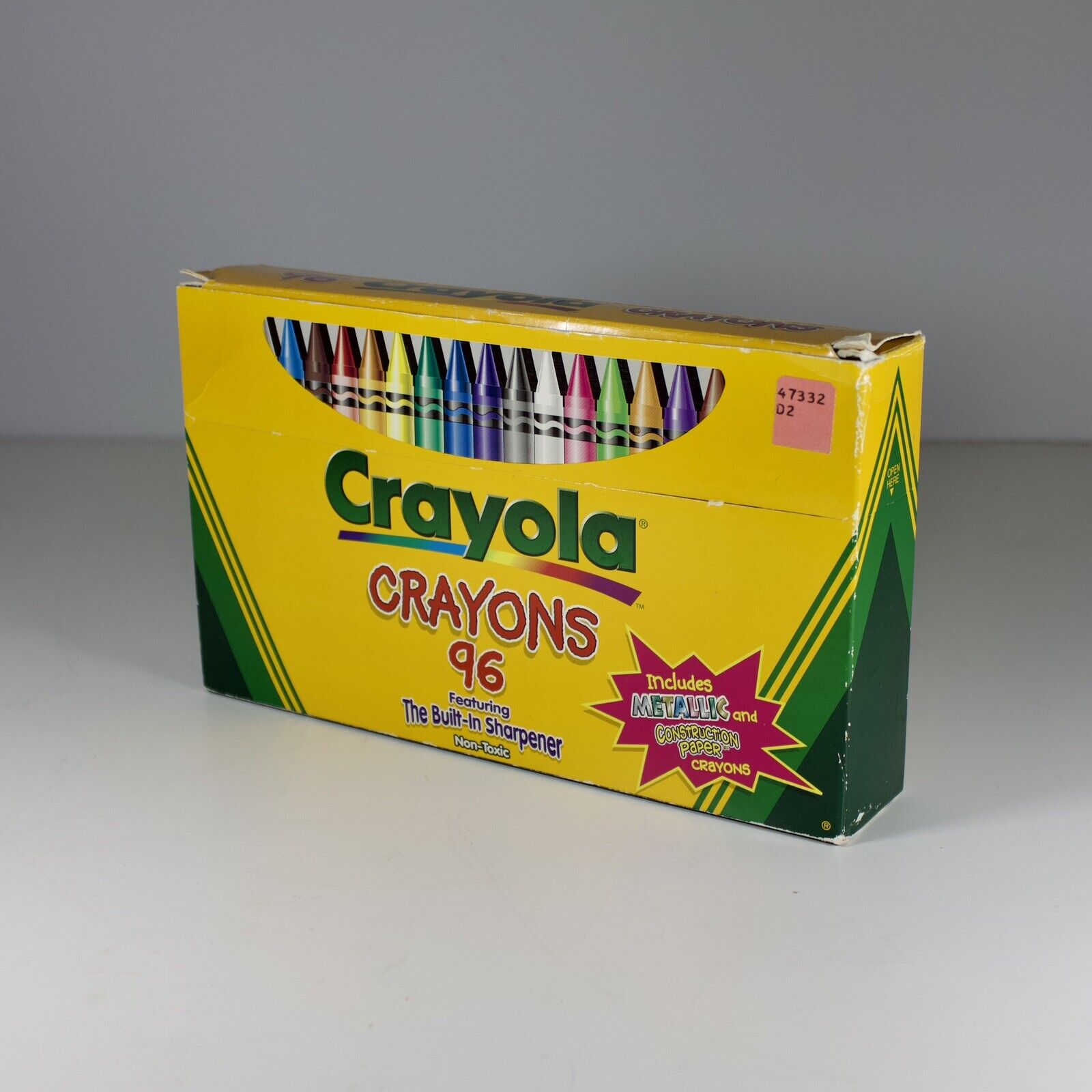 Vintage 2000s Crayola Crayons - 96 Pack With Sharpener - Big Box ...