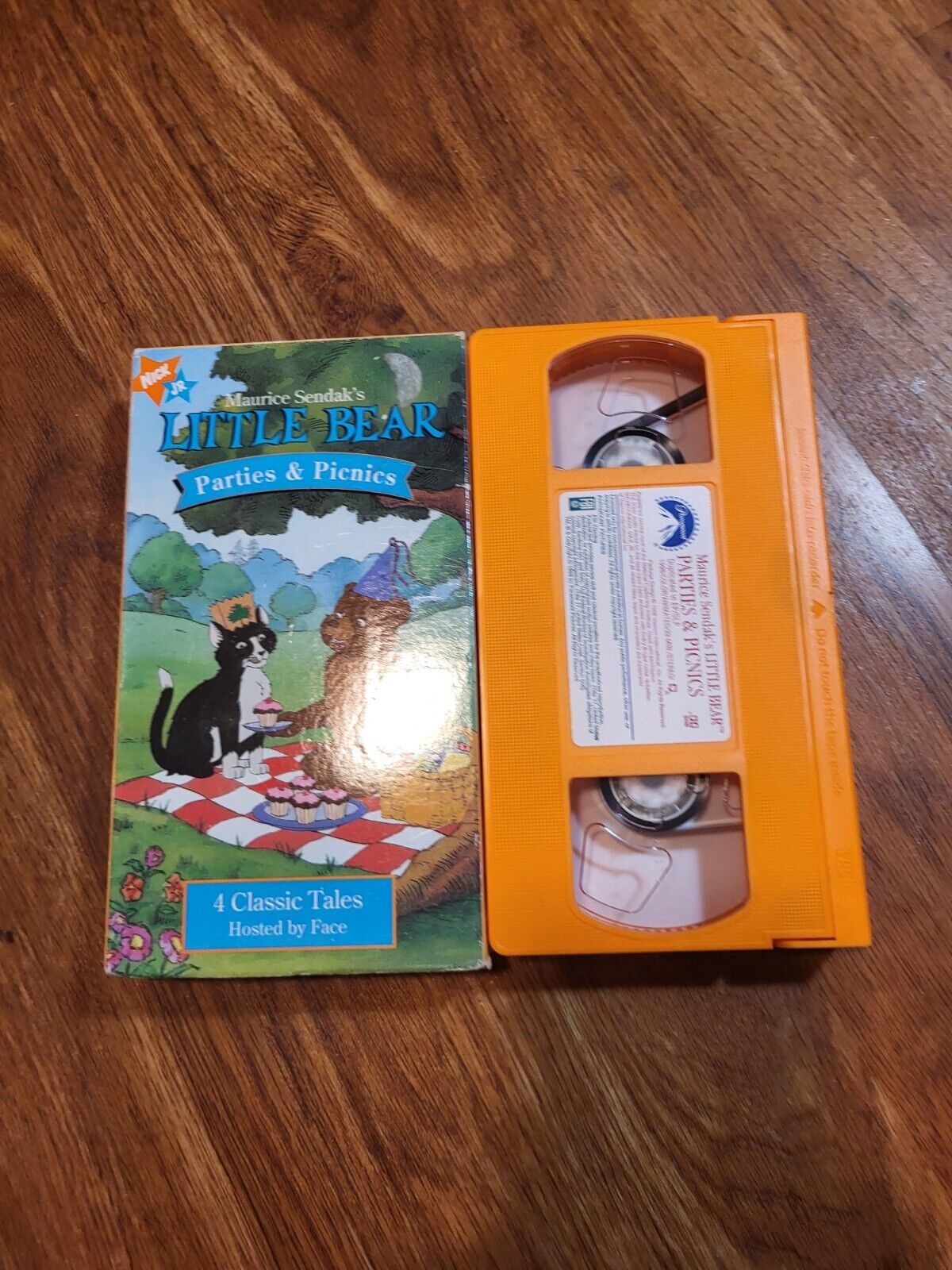 Little Bear - Parties and Picnics VHS 1998 Nick Jr 4 Classic Tales Cat ...