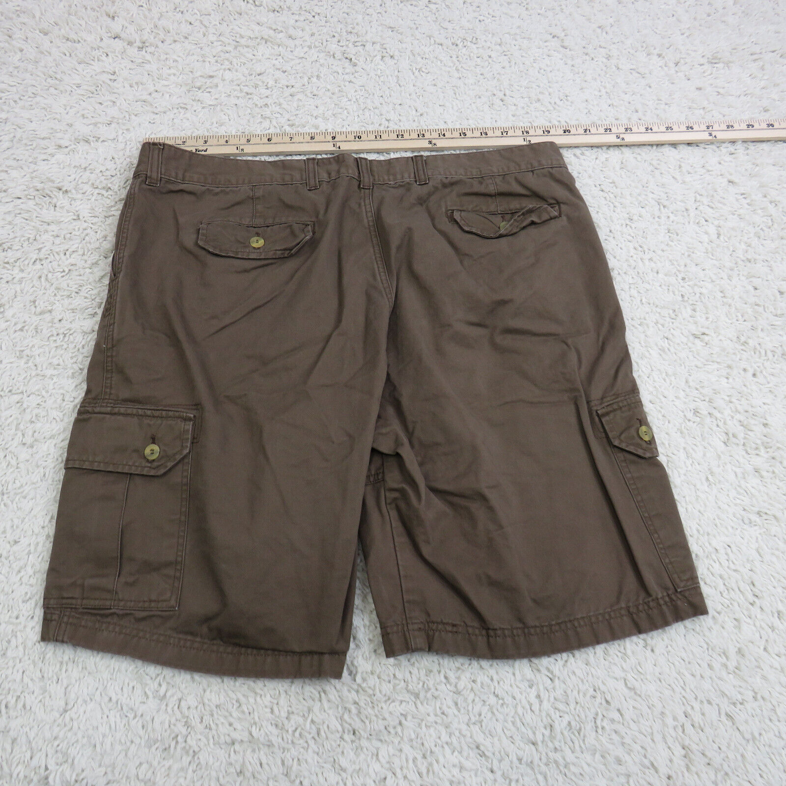 John Henry Cargo Shorts Mens 40 Brown Casual Outd… - image 3