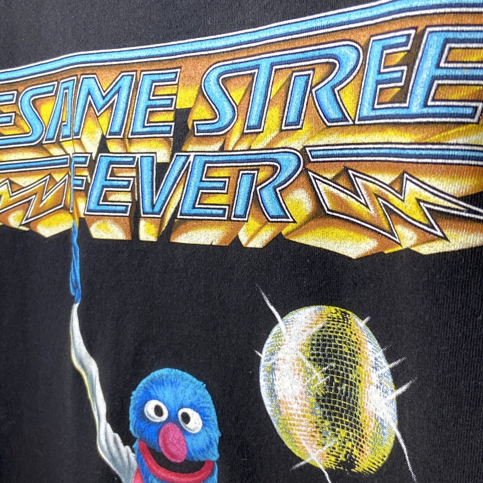 Vintage Sesame Street Fever Saturday Night Disco T-Sh… - Gem