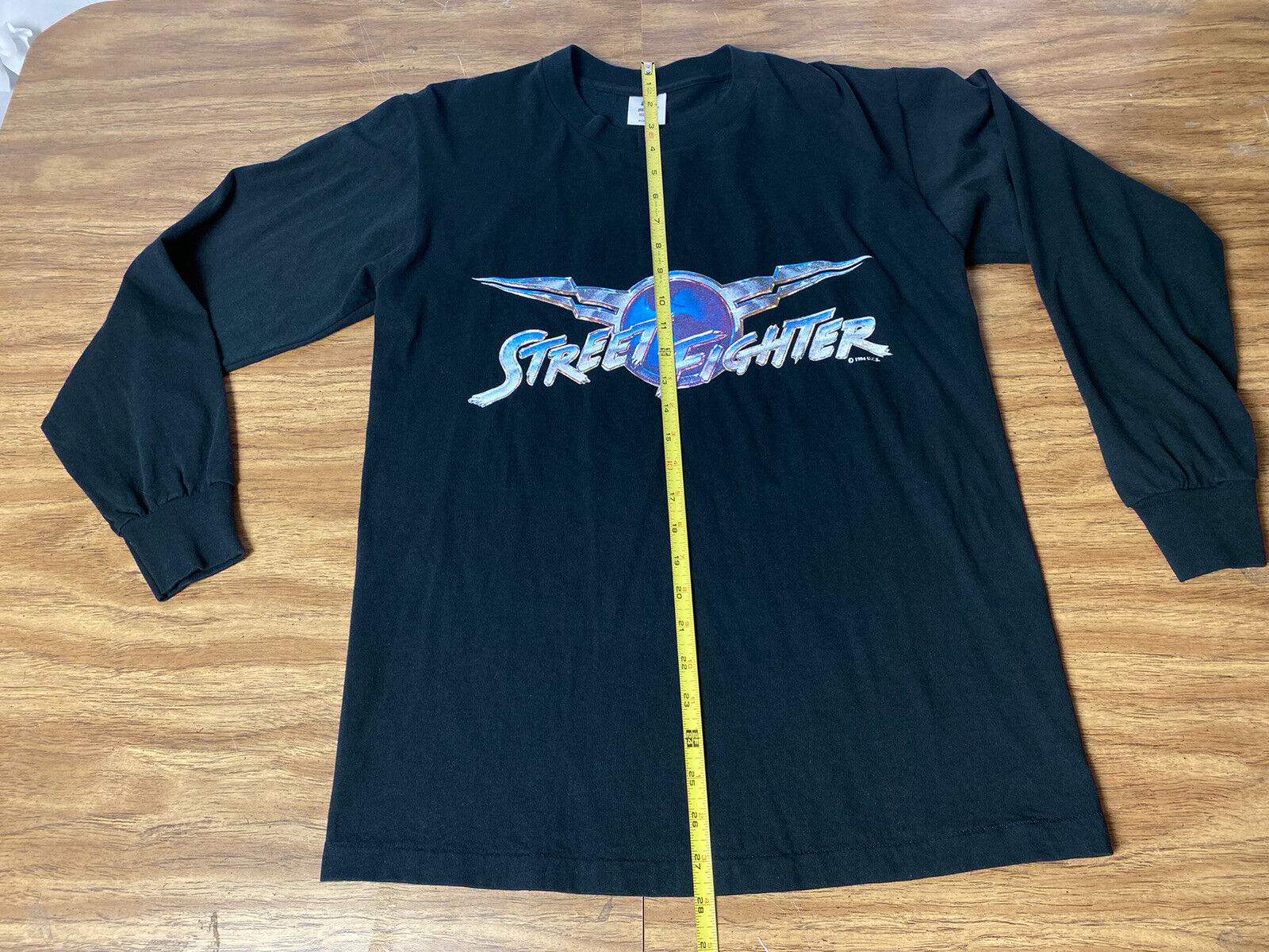 1994 Vtg Street Fighter The Movie Long Sleeve Shi… - image 11