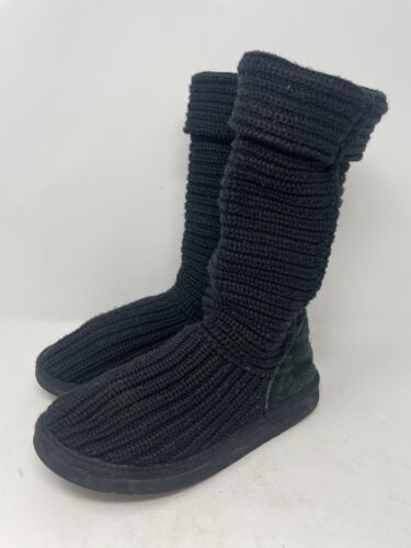 UGG Australia Classic Cardy High Knit Boot Womens 