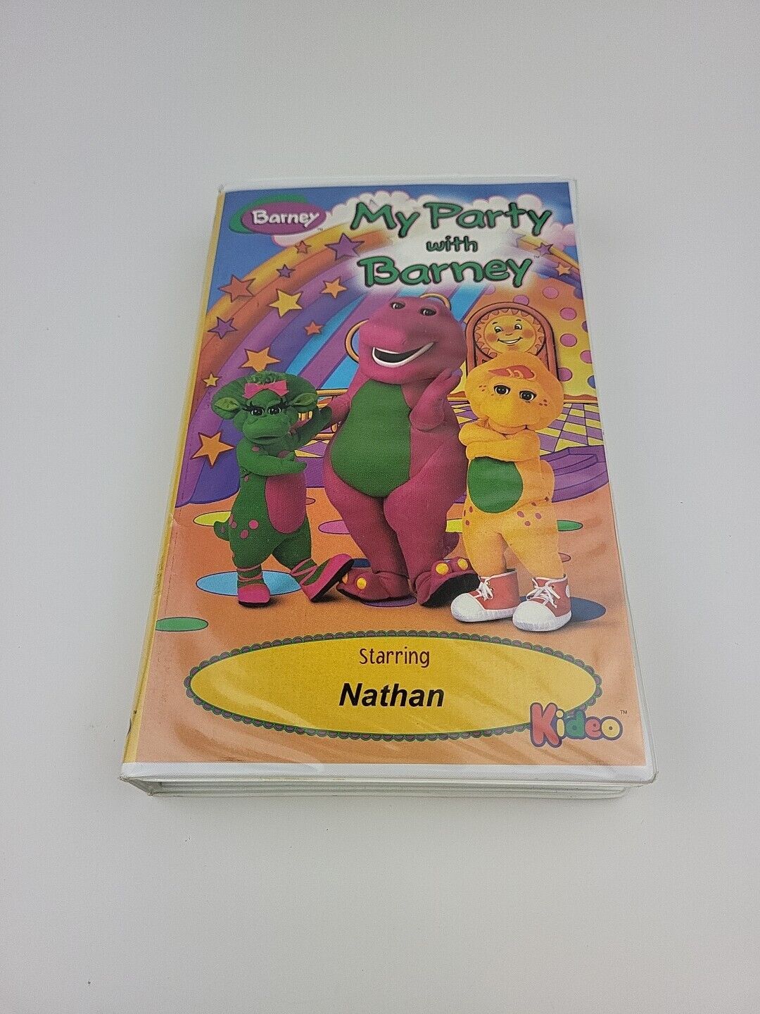 My Party with Barney VHS Tape Starring Nicholas Kideo VHS 1998 RARE! | eBay