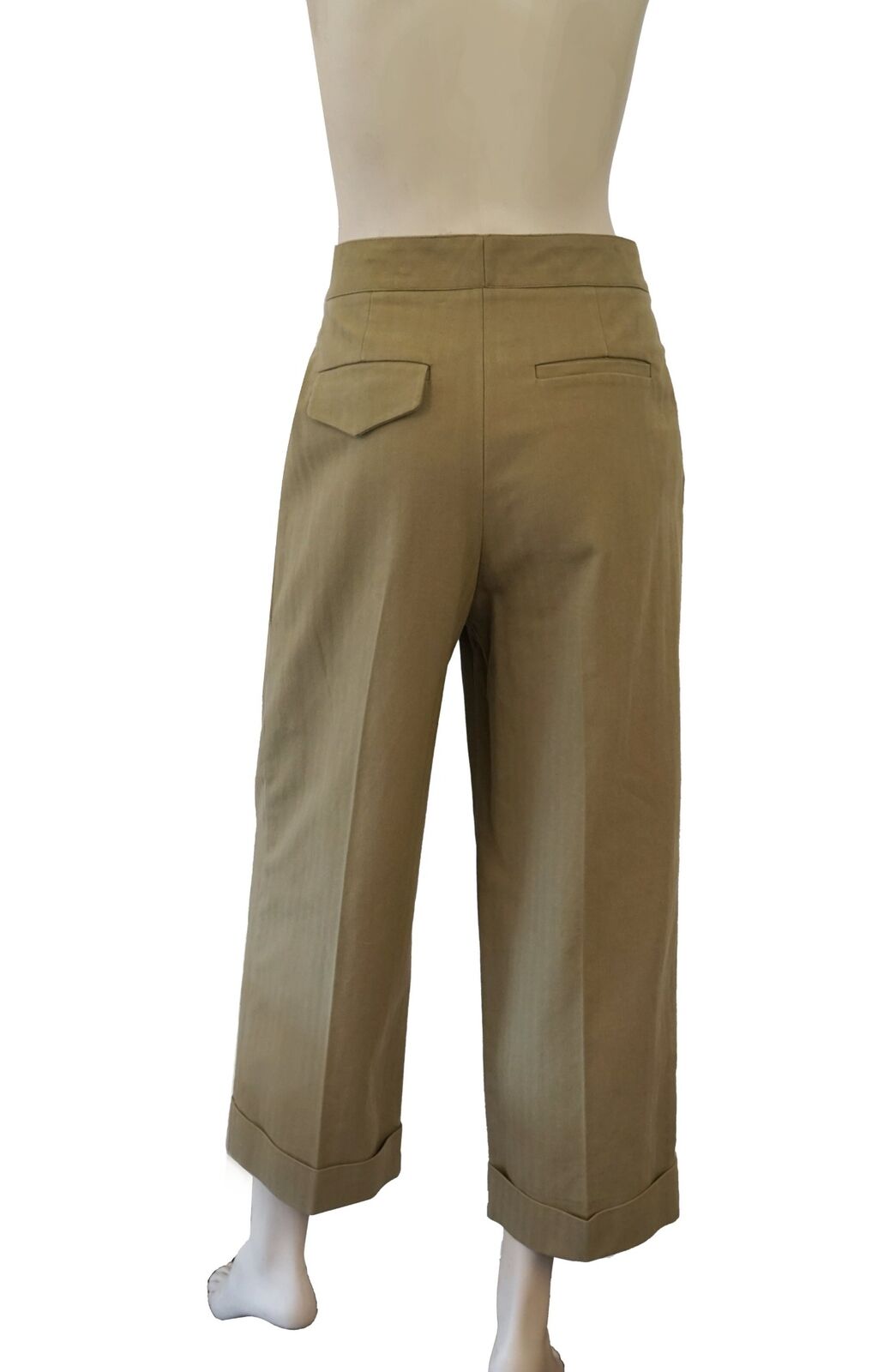 HOLLAND & HOLLAND LONDON Army Green Cotton Twill … - image 5