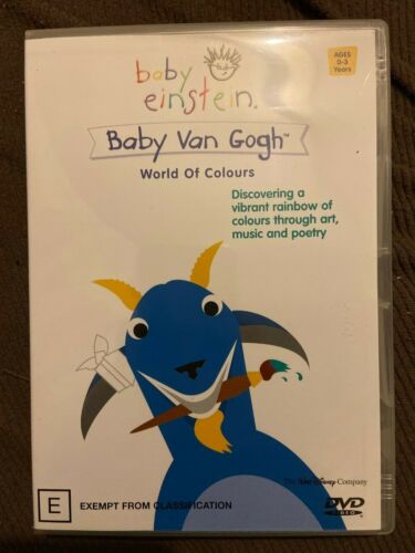 Baby Einstein Baby Van Gogh DVD World of Colours by Disney kids art ...