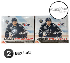 2018-19 Upper Deck CHL Hockey Hobby (2 Box Lot)