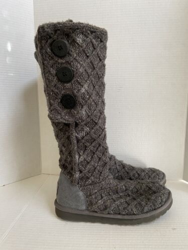 UGG Australia Lattice Cardy Womens Winter Button … - image 1