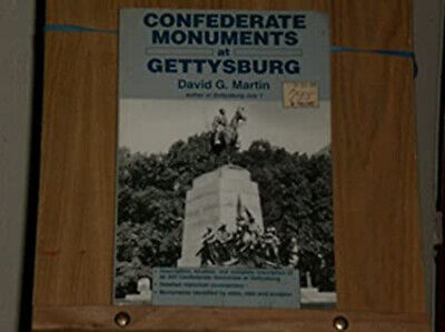 Confederate Monuments at Gettysburg Paperback David G. Martin ...